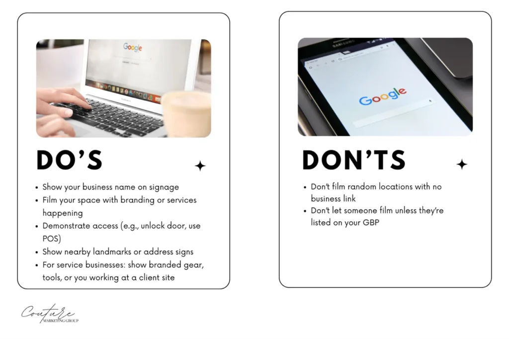 Best Practices for Google Business Profile Video Verification